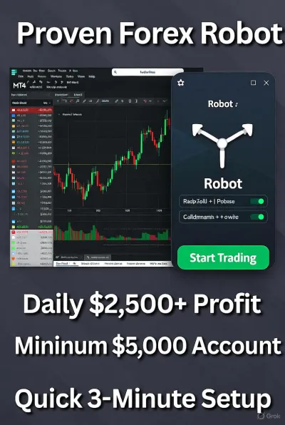 I will give you my proven MT4 forex trading robot with $2500 daily potential