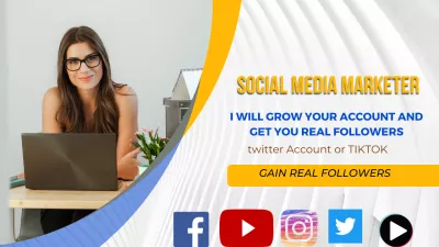 Grow your social media Account and bring followers, likes and views
